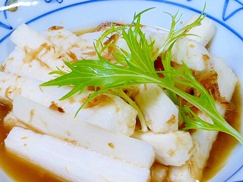 麺つゆで簡単“長芋のおかか和え”